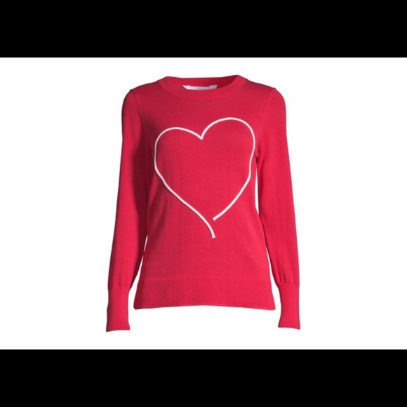 Tru Womens Heart Sweater 